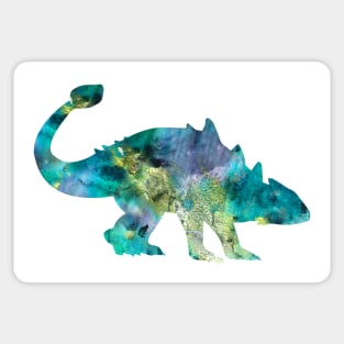 Ankylosaurus Watercolor Painting 2 Sticker